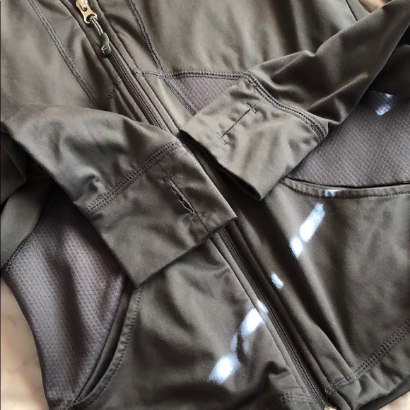 Grey Fitted Track Jacket - Picture 3 of 5